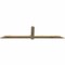 Ekena Millwork Eugene Rough Sawn Timber Gable Bracket, Douglas Fir, 84"W x 21"H x 2"D x 4"F, 6/12 Pitch GBW084X21X0204EUG00RDF - alternate 2